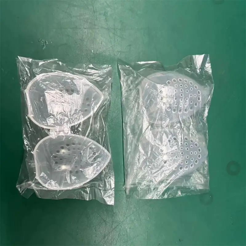 1/2/3DB Smink szivacs tároló doboz porózus nedvességálló átlátszó szépségápolási szivacstartó kozmetikai tartály tartó csepp alakú - 5