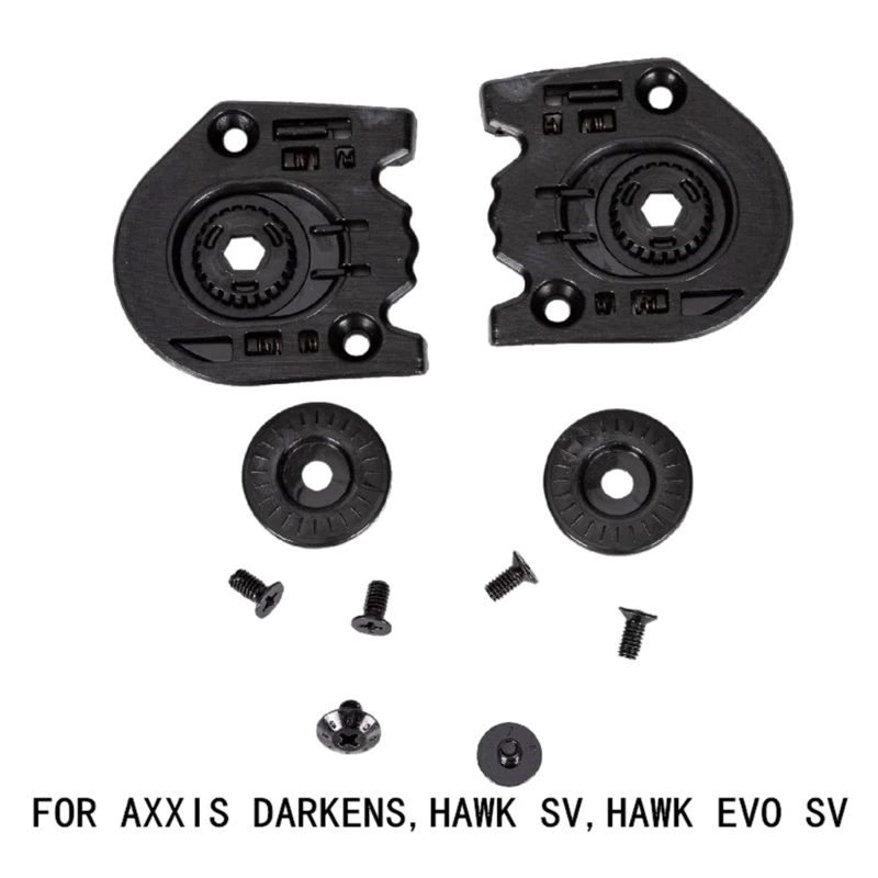 1 pár sisakrostély alaplemez lencsetartó az AXXIS DARKENS-hez - 5