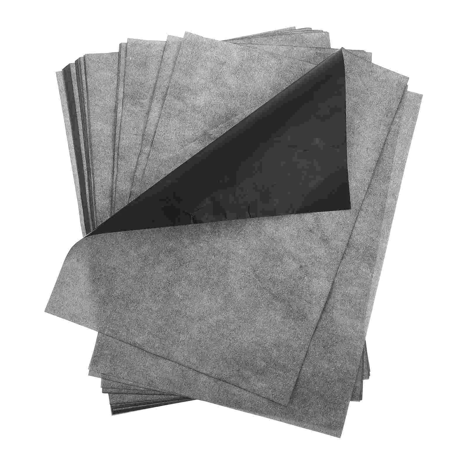 100 lap szénátadó papír Egyoldalas transzferpapír A4-es karbonpapír - 0