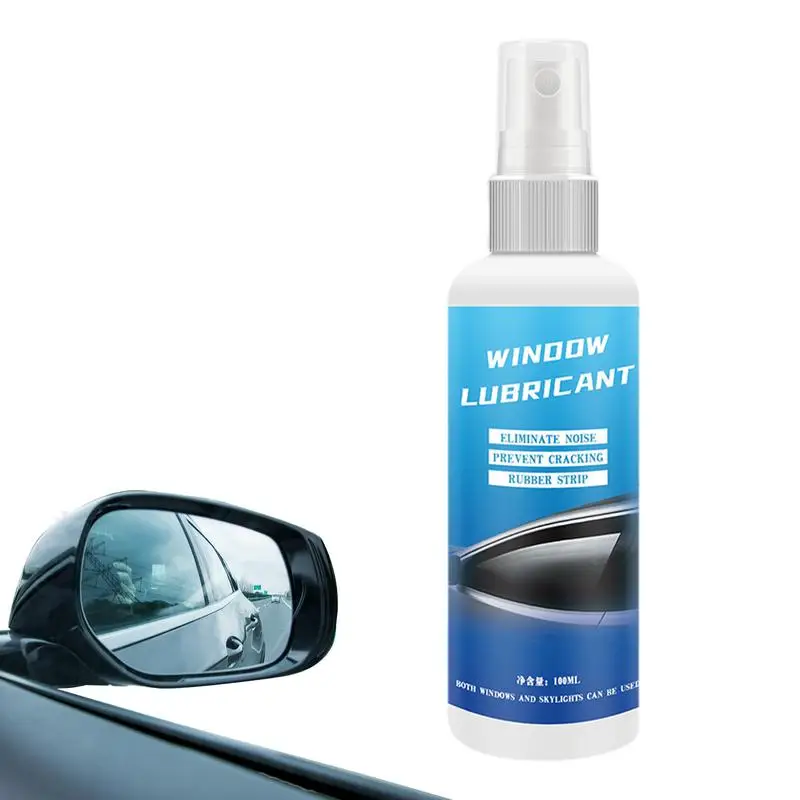 100ML autó elektromos ablak kenőfolyadék szilikon spray autó ajtó üveg emelő gumi tömítőcsík lágyító tisztítószer - 0