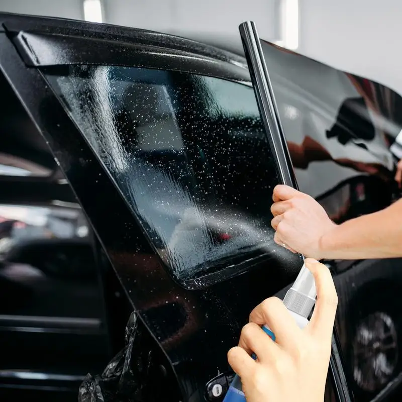 100ML autó elektromos ablak kenőfolyadék szilikon spray autó ajtó üveg emelő gumi tömítőcsík lágyító tisztítószer - 5