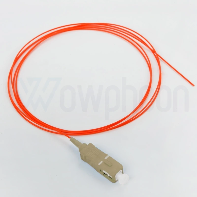 10Pcs SC 1M száloptikai kábel Pigtail 0,9mm SC UPC Multimódusú szimplex OM1 OM2 OM3 62.5/125 50/125um optikai szálas pigtail - 0