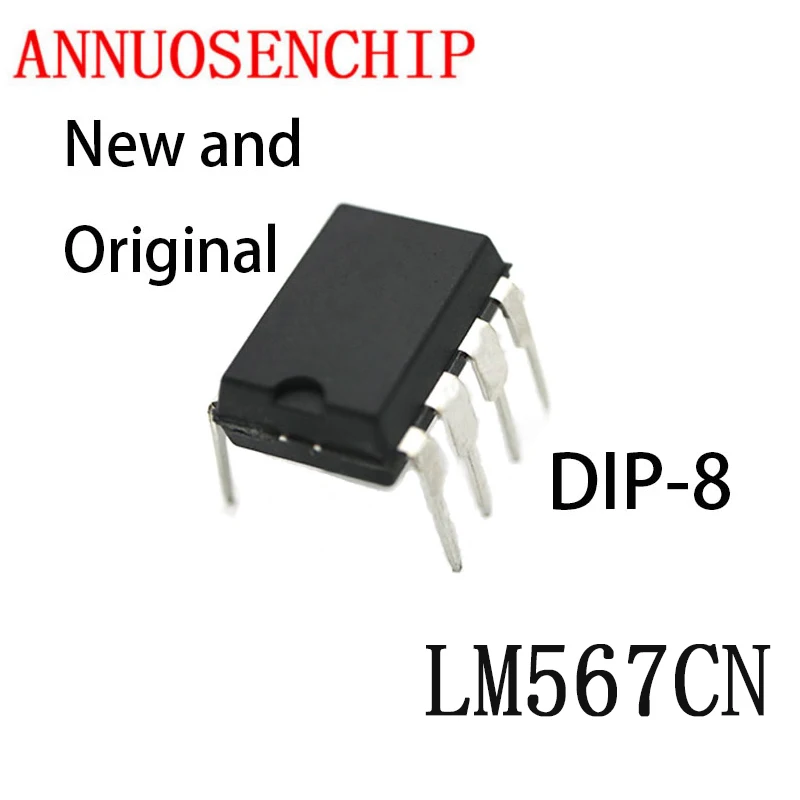 10PCS Új és eredeti DIP8 LM567C DIP LM567 567CN DIP-8 IC LM567CN - 0