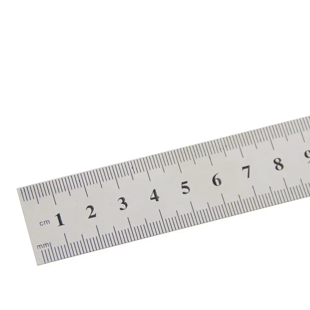 15cm Irodai kiegészítők Kétoldalas precíziós egyenes vonalzó Írószer rajzolási kellékek Mérőeszköz - 2