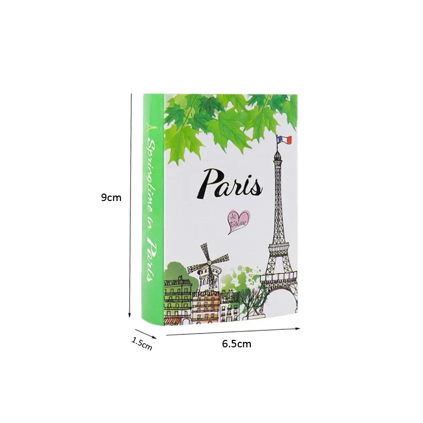 1pack/lot Szép párizsi torony 6 Fold jegyzetek Öntapadós öntapadó jegyzettömb N alkalommal Öntapadó jegyzettömb Iskolai írószerek - 5