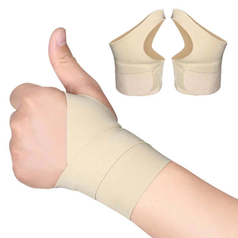 1PC állítható puha csuklómerevítő csukló hüvelykujj tartó stabilizátor ujjvédő sérülést segítő eszköz Egészségügyi merevítő támogatás - 0