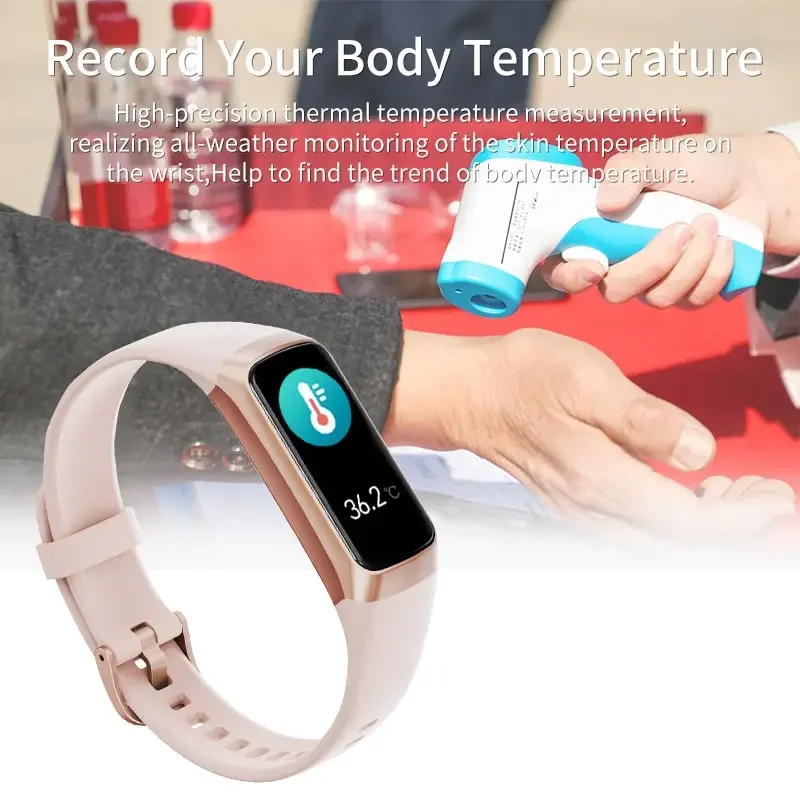 2024 LIGE Új Smart Watch férfi Smart Band Women Heart Rate Blood Smartwartch vízálló intelligens karkötő Sport Fitness Tracker - 3