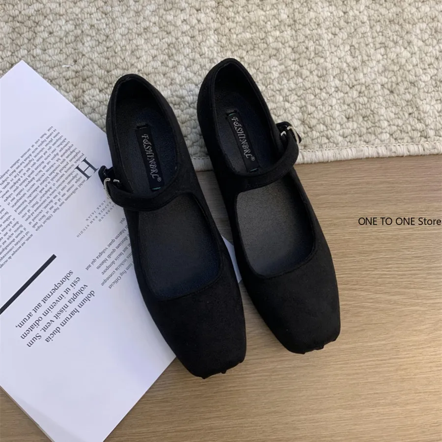 2024 Női cipő Puha nagymama cipő divat női lábbeli alkalmi tornacipő kerek lábujj kényelmes balett lakások puha ruha cipők - 3