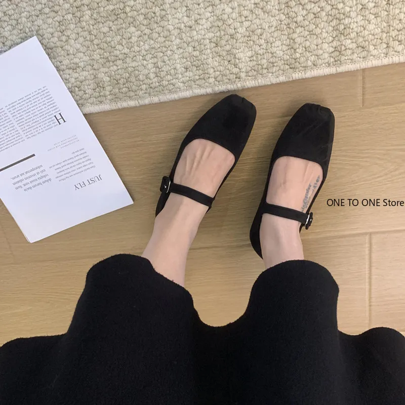 2024 Női cipő Puha nagymama cipő divat női lábbeli alkalmi tornacipő kerek lábujj kényelmes balett lakások puha ruha cipők - 4