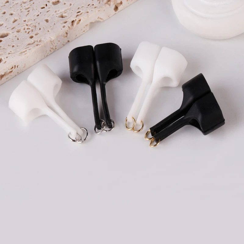 2Pcs védő fülhorog vezeték nélküli fülhallgató elveszett láncmaszk szemlánc vezeték nélküli fülhallgató fülhorogtartó AirPods tokhoz - 4