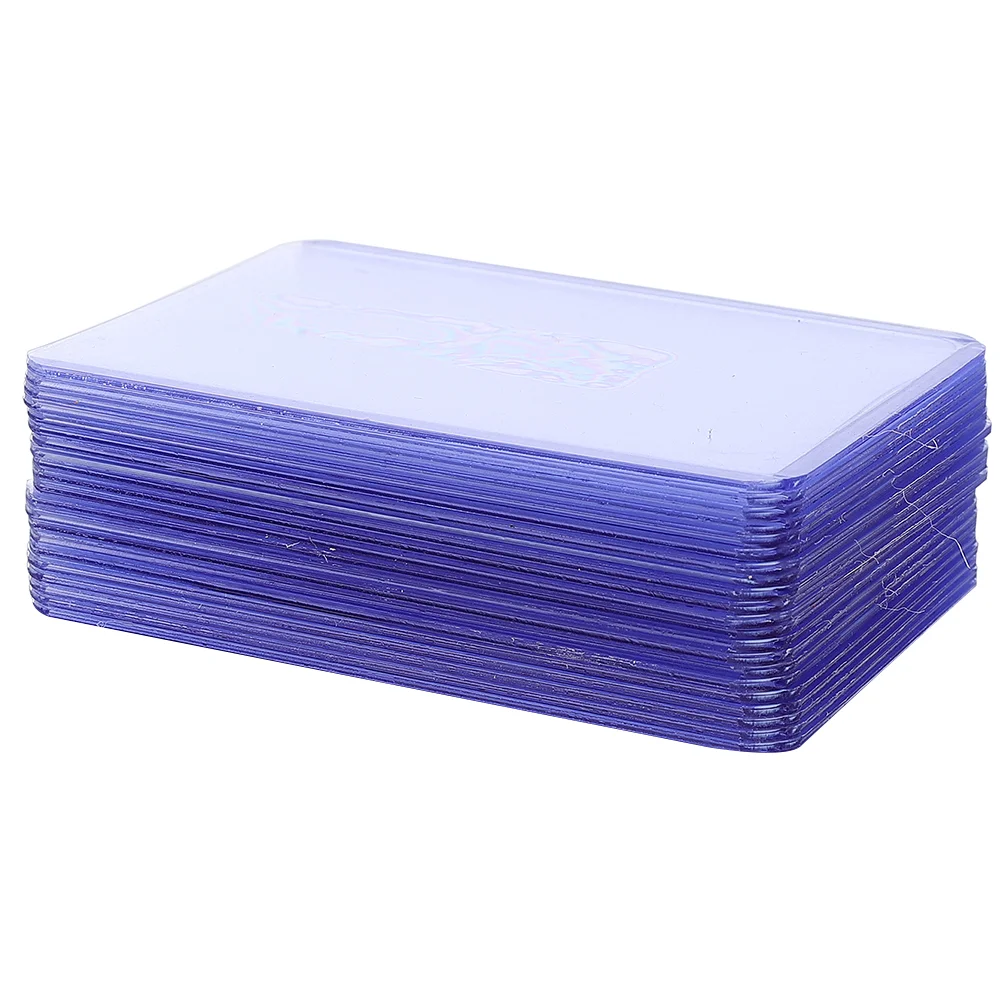 30 db védőtok játékkártya tartó sportkártyák fedele PVC átlátszó paklivédők - 2