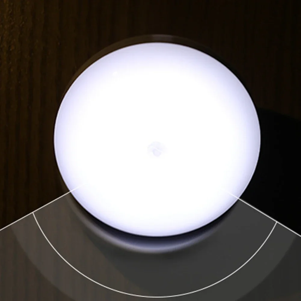 360 Forgatott fali lámpák mozgásérzékelő LED multifunkcionális éjszakai fény újratölthető szekrénylámpa éjjeli fürdőszobához - 4