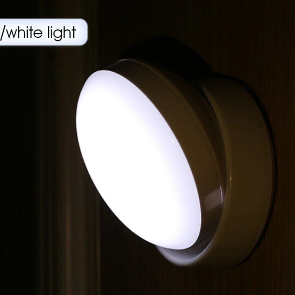 360 Forgatott fali lámpák mozgásérzékelő LED multifunkcionális éjszakai fény újratölthető szekrénylámpa éjjeli fürdőszobához - 5