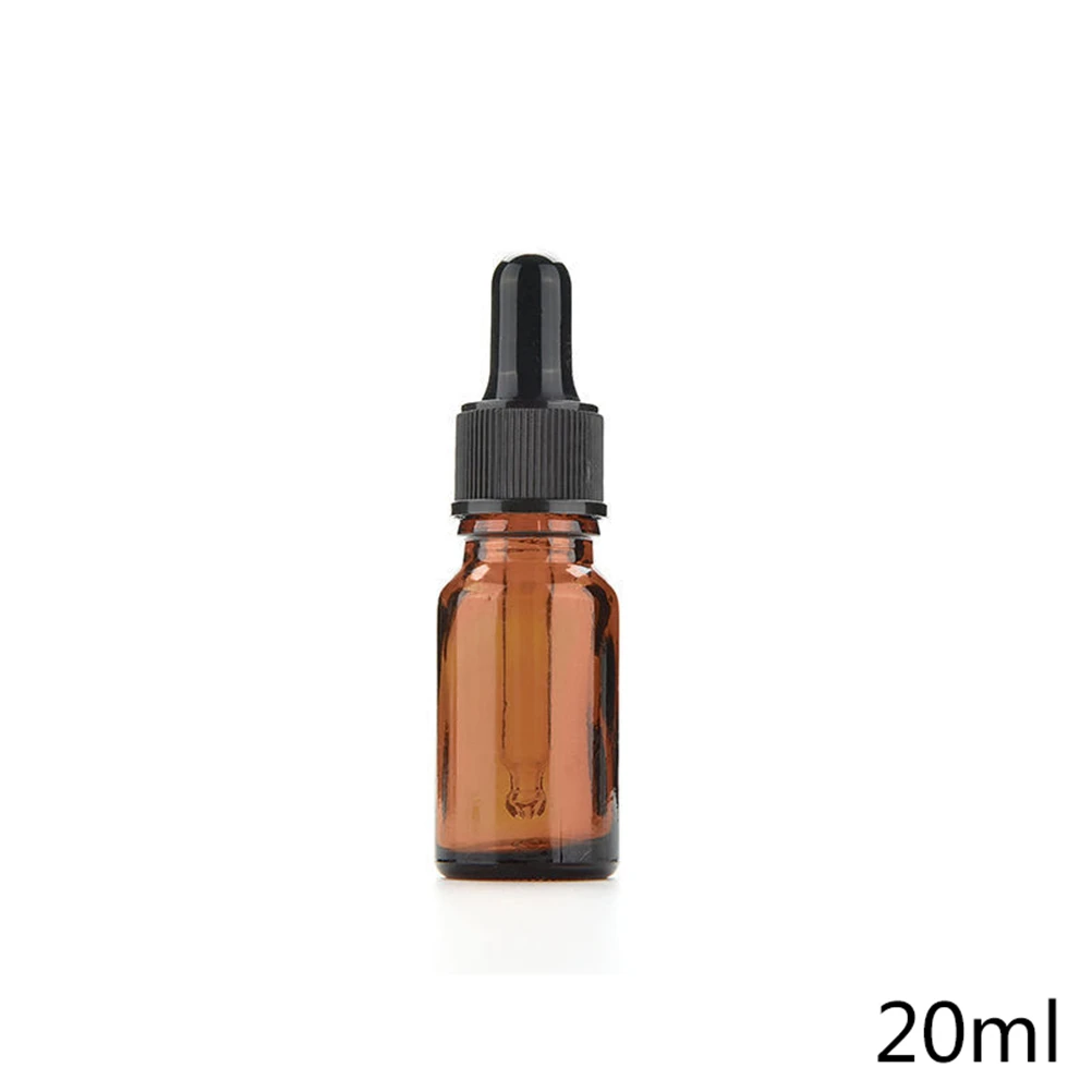 5-100ml Mini illóolaj injekciós üveg üveg pipettacsövekkel Folyékony reagens Pipettás palack Szemcseppentő csepp aromaterápiás palack - 1