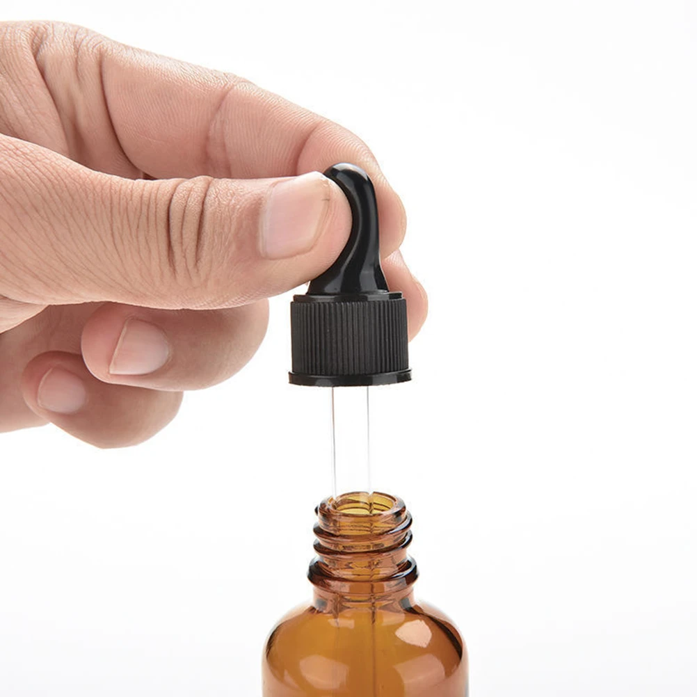 5-100ml Mini illóolaj injekciós üveg üveg pipettacsövekkel Folyékony reagens Pipettás palack Szemcseppentő csepp aromaterápiás palack - 2