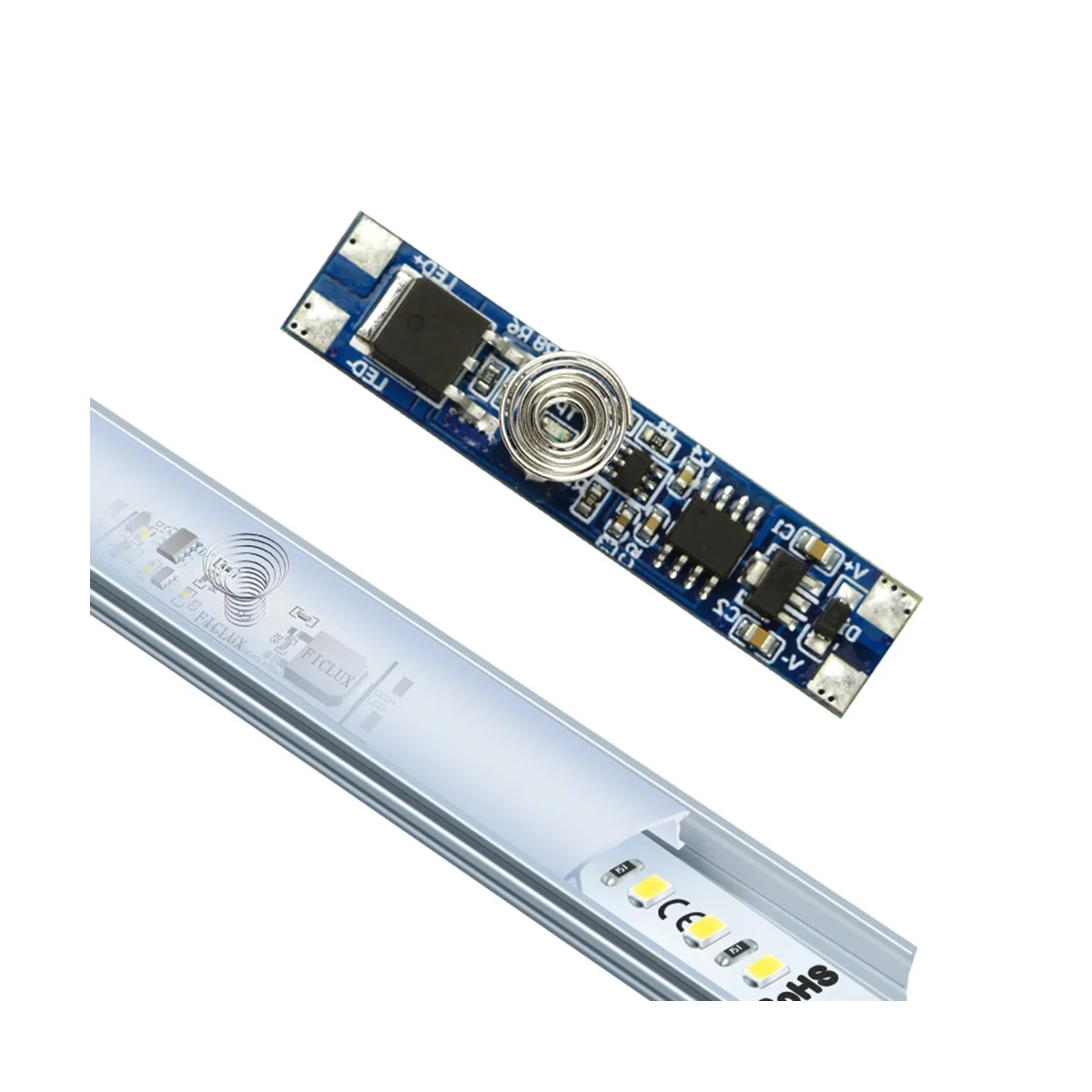 5V-24V 8A intelligens intelligens LED fényszabályozó kapacitív érzékelő modul PCB fényerő-szabályozó vezérlő érintőkapcsoló - 5