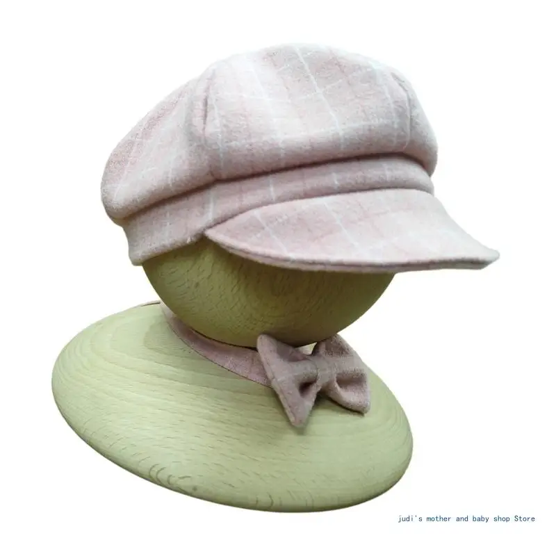 67JC Újszülött fotózás Kalap csokornyakkendő Divatos babafotózás Újszülött kalap & csokornyakkendő csomag Babafotó kellékek ajándék - 2