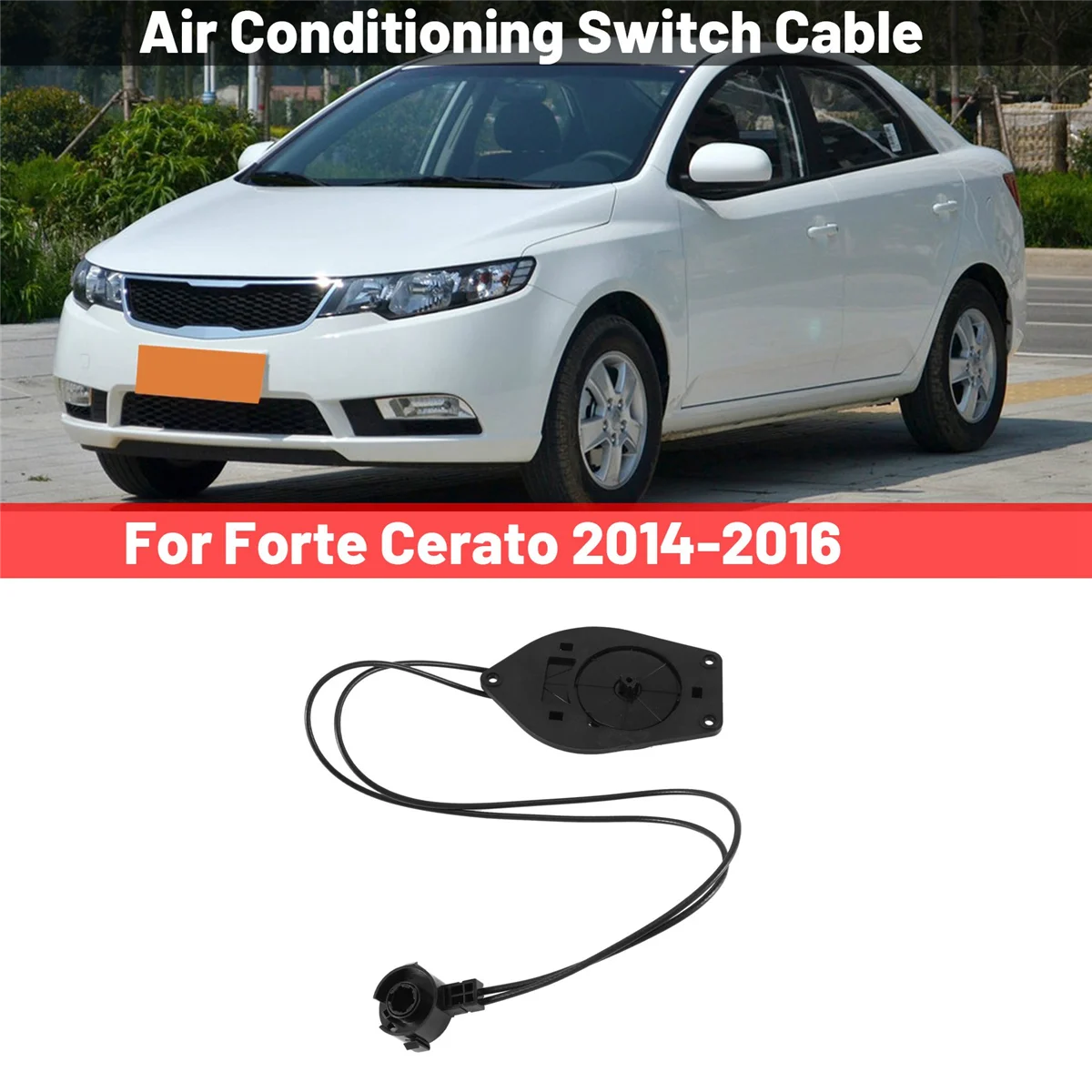 97159-1X000 Autó légkondicionáló kapcsolókábel Kábel készítése Légkondicionáló beállító gomb kábel Kia Forte Cerato 2014-2016 - 5