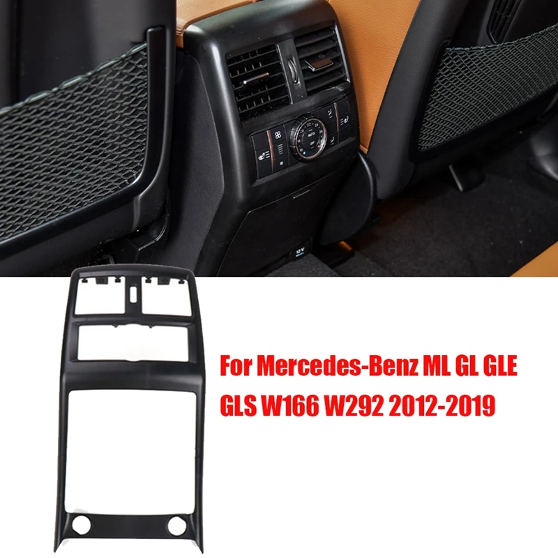 A1666807403 Hátsó középső légkondicionáló szellőzőkeret panel Mercedes-Benz W166 W292 2012-2019 A166 680 7403 9051 - 1