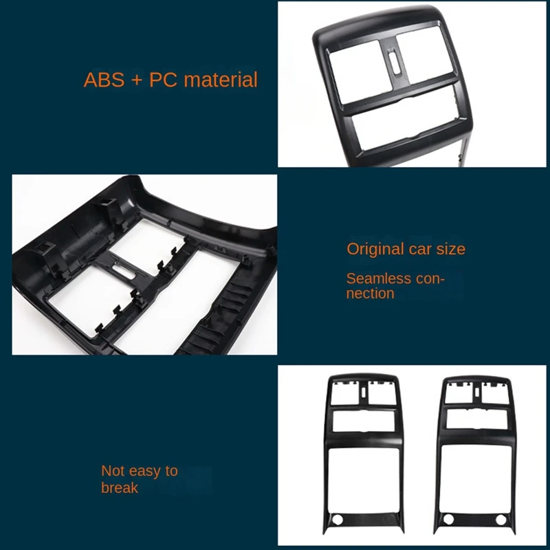 A1666807403 Hátsó középső légkondicionáló szellőzőkeret panel Mercedes-Benz W166 W292 2012-2019 A166 680 7403 9051 - 4