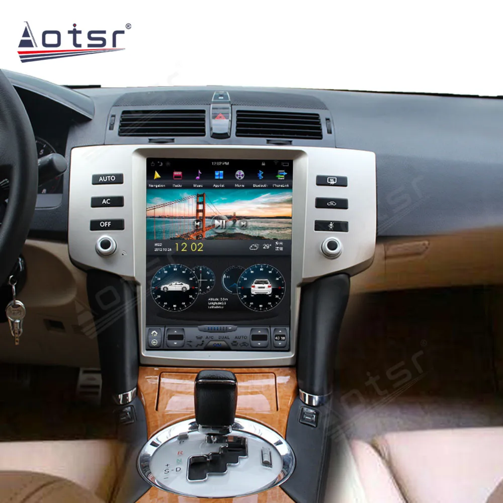 Android 9 Toyota Reiz 2005-2009 autórádió GPS navigáció multimédia lejátszó 2din Autoradio sztereó fejegység képernyő - 1