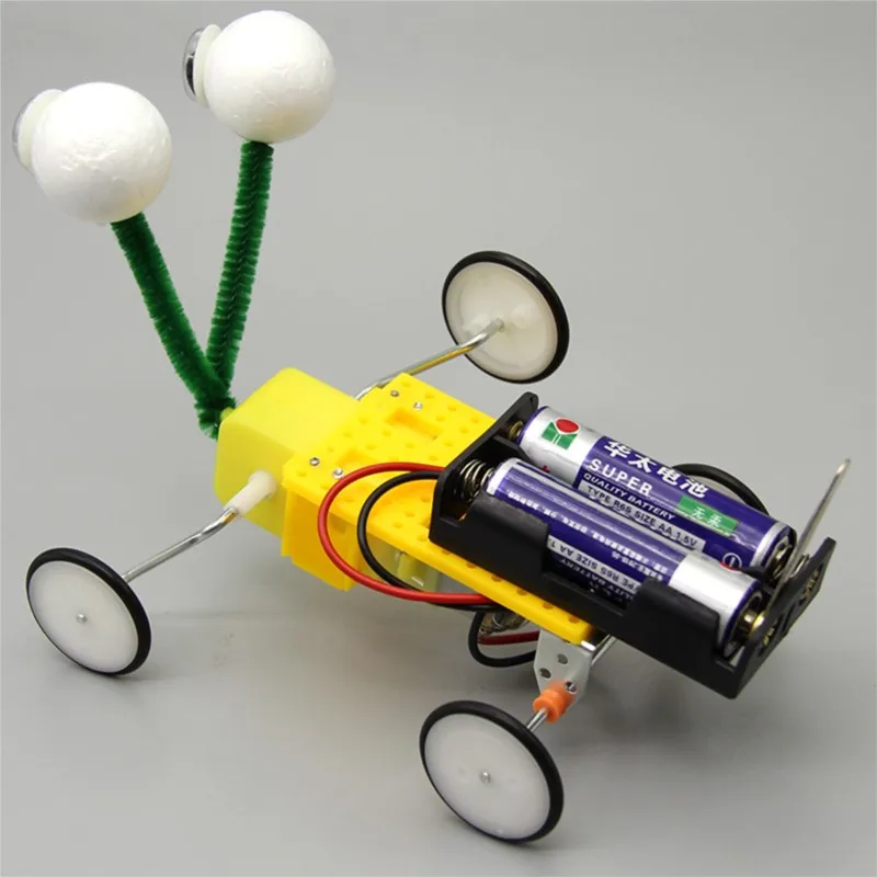 Aranyos DIY gép Hüllő Gizmo Egyszerű tudományos kísérlet Kisgyermekkori nevelés Kreatív játék Fizika Tanítási források - 0