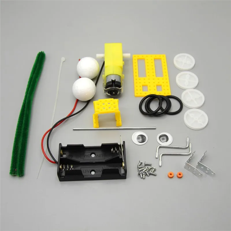 Aranyos DIY gép Hüllő Gizmo Egyszerű tudományos kísérlet Kisgyermekkori nevelés Kreatív játék Fizika Tanítási források - 4