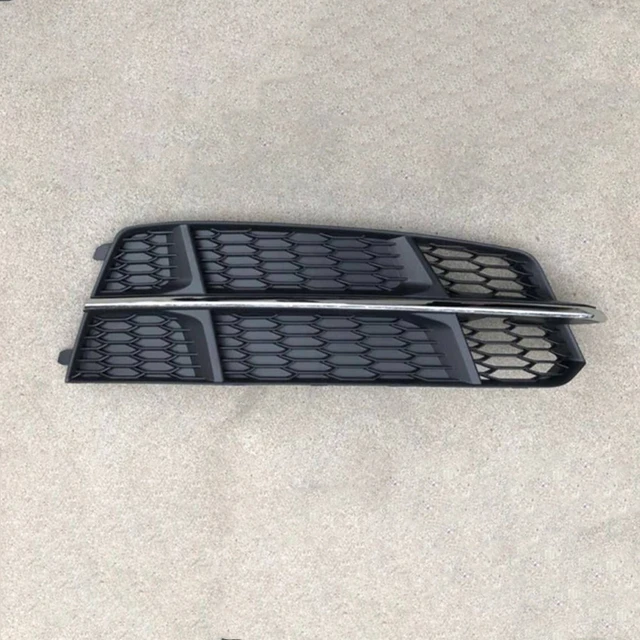 Automatikus bal jobb oldali első alsó lökhárító ködlámpa rács rácsfedél csere Audi A6 S-line Sport 2016 2017 2018 - 3