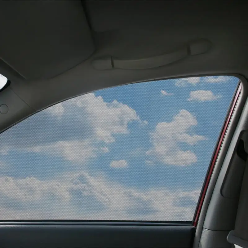  Autó oldalsó ablakárnyékoló Autó ablakárnyékoló baba számára 1Pc autó első / hátsó ablak napernyő lélegző hálós napvédő hálós hálófüggönyök - 2