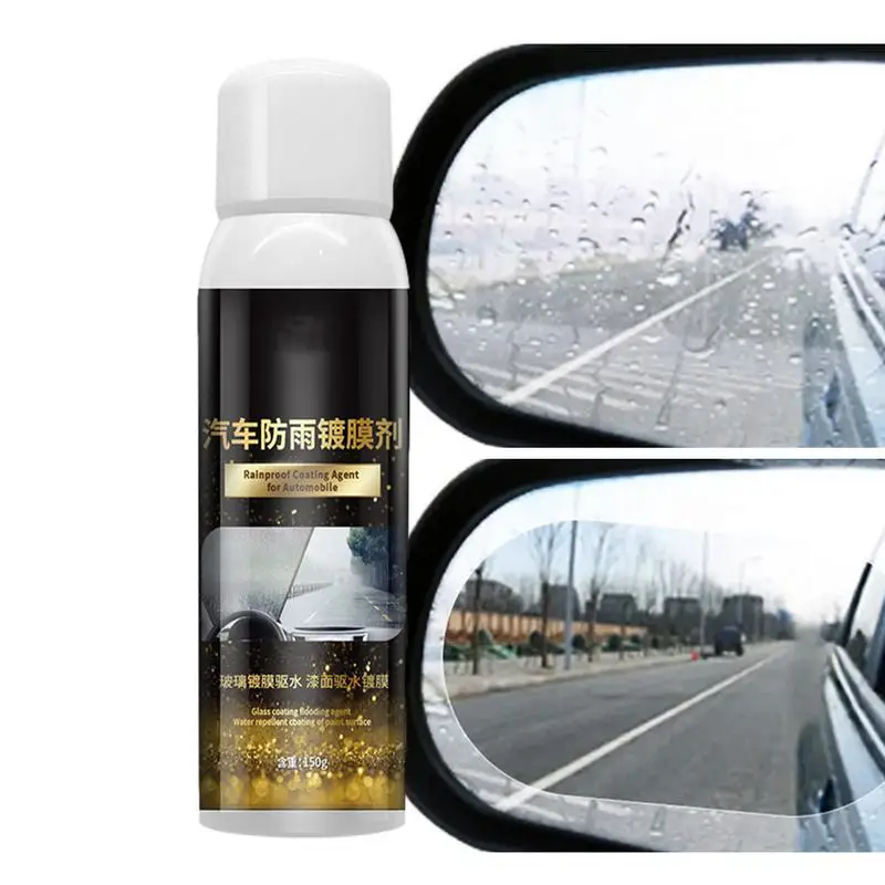 Autó visszapillantó tükör folteltávolító vízálló ködgátló spray tartós autó belső üvegtisztító autótükör kiegészítők - 2