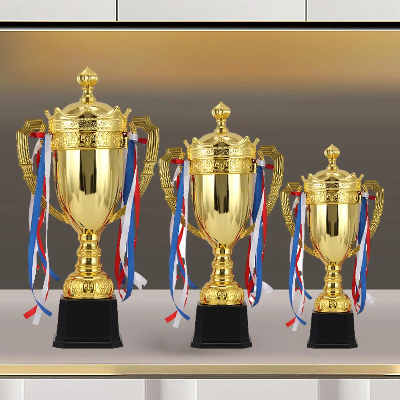 Award Trophy Cup Trophy for Kids for Sports Championships Rewards Football - 2