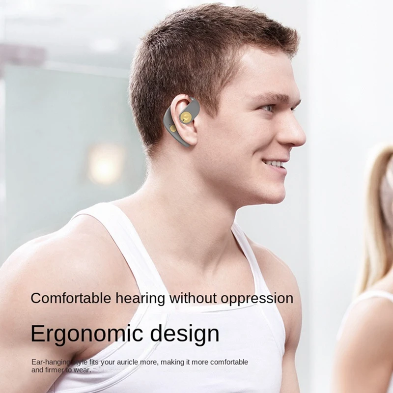 Az új vezeték nélküli Bluetooth fejhallgató lógó fül kiváló minőségű fejhallgató Bluetooth fejhallgató - 3