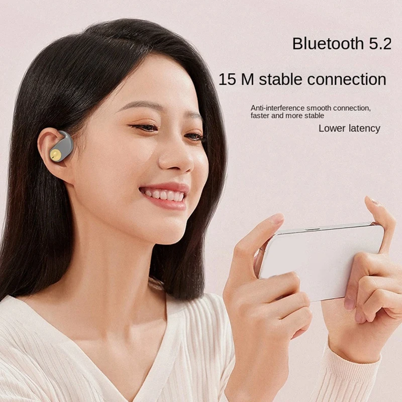 Az új vezeték nélküli Bluetooth fejhallgató lógó fül kiváló minőségű fejhallgató Bluetooth fejhallgató - 5