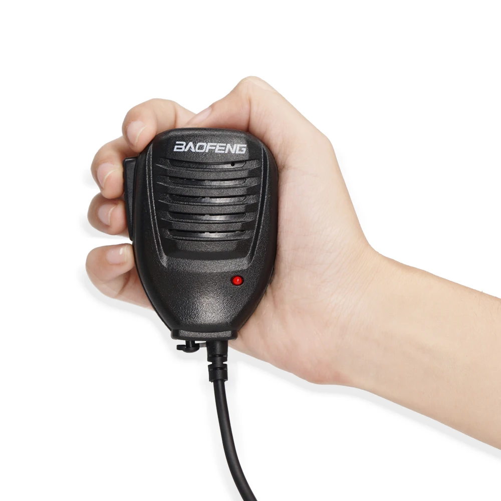 Baofeng Walkie Talkie UV-9R Plus hangszóró mikrofon 2 utas rádió audio adapter vízálló PTT hangszóró mikrofon UV9R BF-A58 BF-9700 - 2