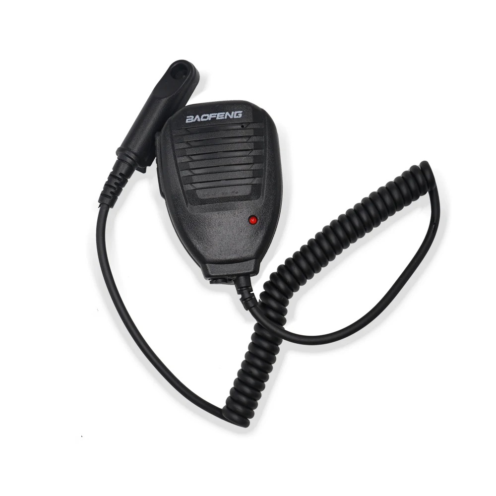Baofeng Walkie Talkie UV-9R Plus hangszóró mikrofon 2 utas rádió audio adapter vízálló PTT hangszóró mikrofon UV9R BF-A58 BF-9700 - 5