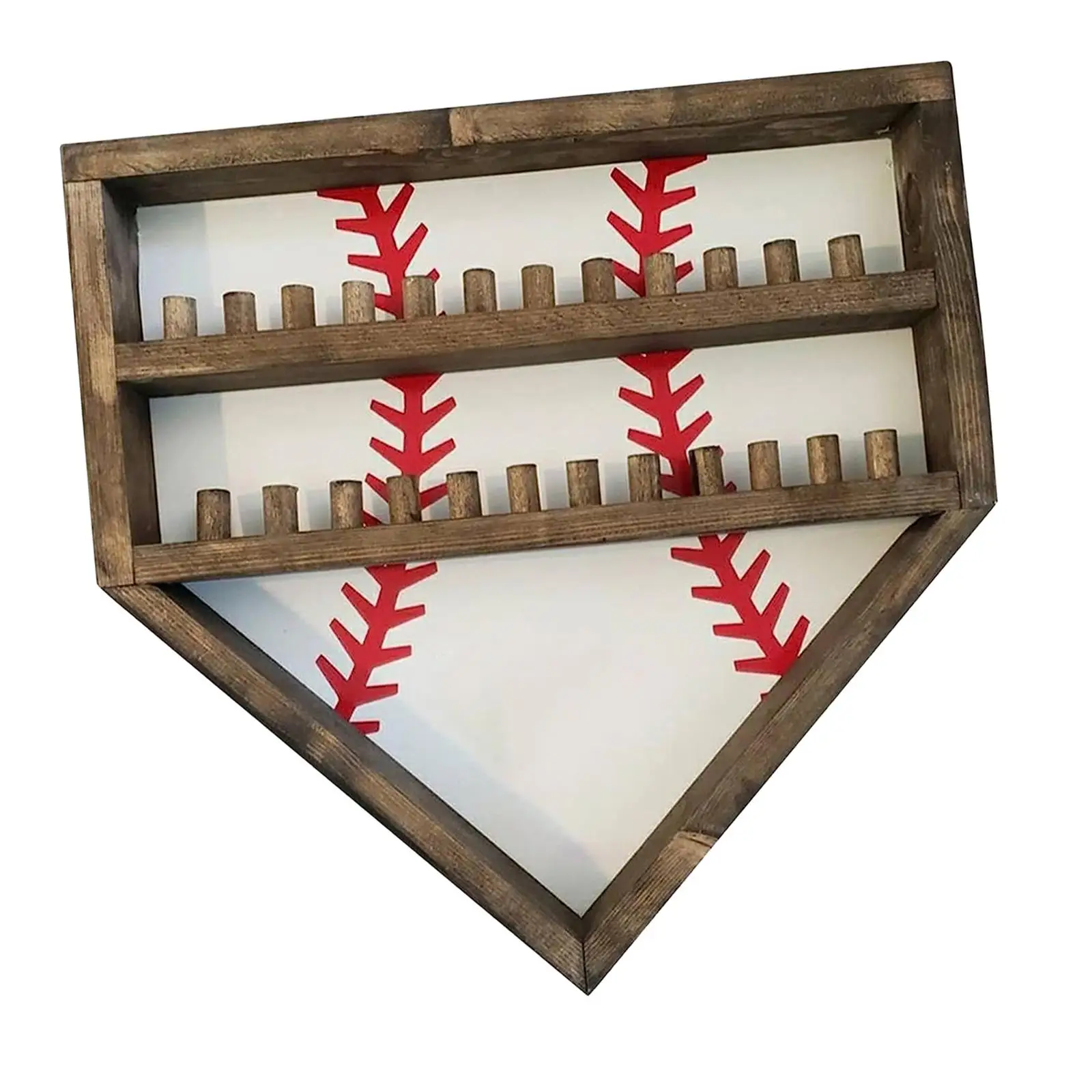 Baseball vitrin védő kijelző kijelző állvány tiszta nézet falra szerelhető árnyékdoboz állvány autogramgolyók gyűjteményéhez tárolás - 1