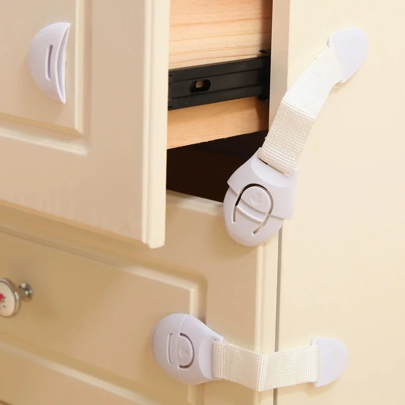 Biztosítsa otthonát gyermekbiztonsági szekrényzárunkkal - többfunkciós zár hűtőszekrényekhez, fiókokhoz és szekrényekhez - 0