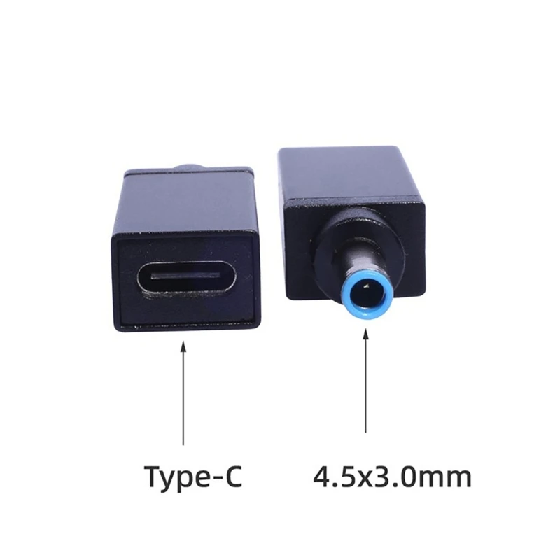 C típusú anya - 4,5x3,0 mm-es apa adapter 650 W-os PD USB C - 4,5x3,0 mm-es hálózati adapter Professzionális USB adapter laptophoz - 2
