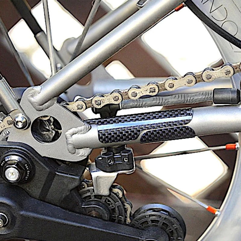 Carbon Bike Chain E horogvédő kerékpár hátsó hármas sarkú keretvédő párnához 3SIXTY Chain Stay 1. részhez - 3