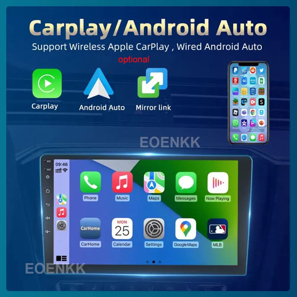 Carplay Auto Android 13 Volvo XC60 2009 - 2017 autórádió multimédia videó lejátszó navigáció sztereó GPS QLED képernyő NINCS DVD - 5