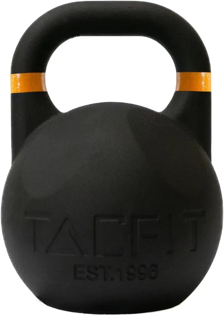 Competition kettlebell (porszórt) w Hornyok - 33mm fogantyú fitneszhez, testmozgáshoz, erősítő edzéshez és súlyemeléshez\u2026 - 0