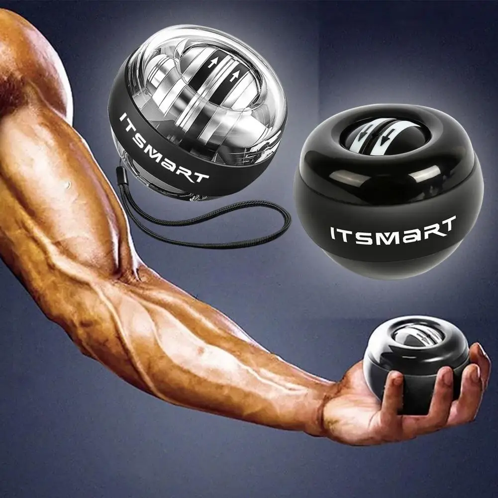 Csuklóerősítő labda Kompakt hordozható csuklóedző labda Erősítse az alkar ujjait Izmok automatikus indítással férfiaknak - 0