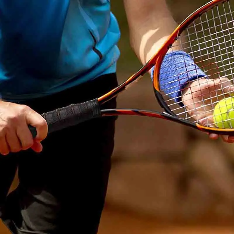 csúszásmentes teniszütő tollaslabda markolat izzadságszalag 5mm vastag tollaslabda táska kiegészítők Sport biztonság Fitness Testépítés - 2
