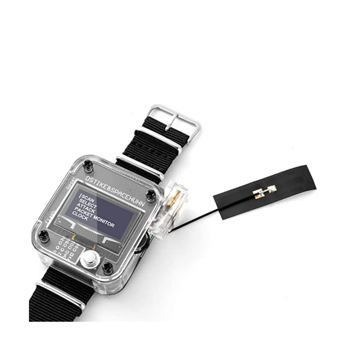 DSTIKE Deauther Watch V3 ESP8266 programozható fejlesztőtábla Hordható okosóra OLED és teszteszköz - 5