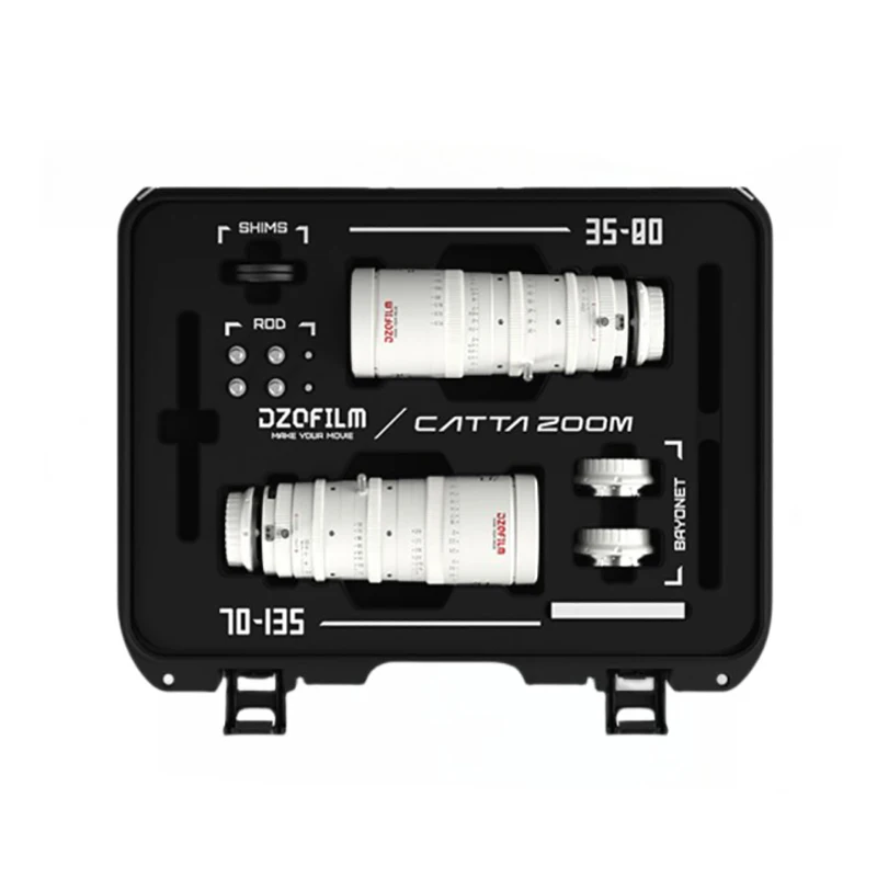 DZOfilm CATTA ZOOM objektív 18-35mm /35-80mm / 70-135mm T2.9 FF E-bajonettes Cine zoom objektív - 3