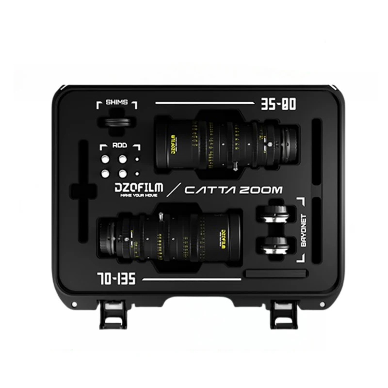 DZOfilm CATTA ZOOM objektív 18-35mm /35-80mm / 70-135mm T2.9 FF E-bajonettes Cine zoom objektív - 4