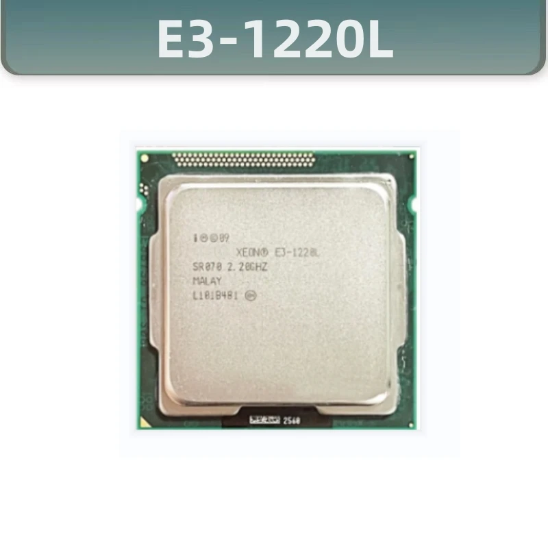 E3-1220L 2,2 GHz Használt kétmagos CPU processzor 3M 20W LGA 1155 E3 1220L - 0
