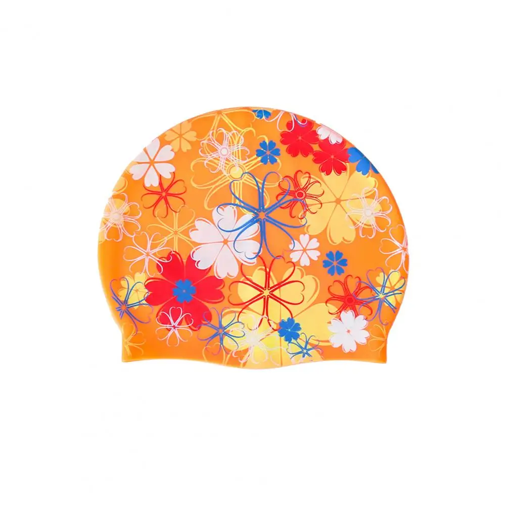 Egyszerű medence kalap Színes úszó kalap vízálló sport medence medence kalapfürdő - 1