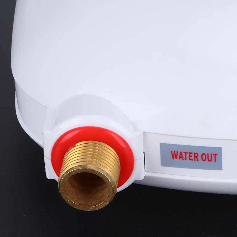  elektromos azonnali vízmelegítő háztartás 3 másodperces gyors fűtés fürdőszoba zuhanymelegítő konyha kis tartály nélküli azonnali vízmelegítő - 5
