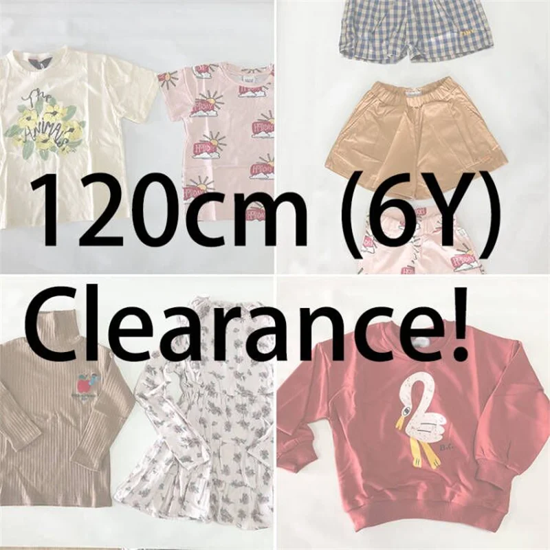 EnkeliBB 2+ darab Ingyenes szállítás ~ 120cm 6Y Clearance Kids nyári póló Nyári divat felsők Őszi hosszú ujjú pólók - 0